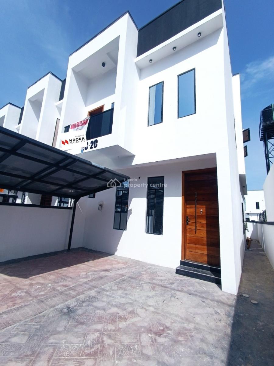 4 Bedroom Semi Detached Duplex, Blenco, Sangotedo, Ajah, Lagos, Semi-detached Duplex for Sale