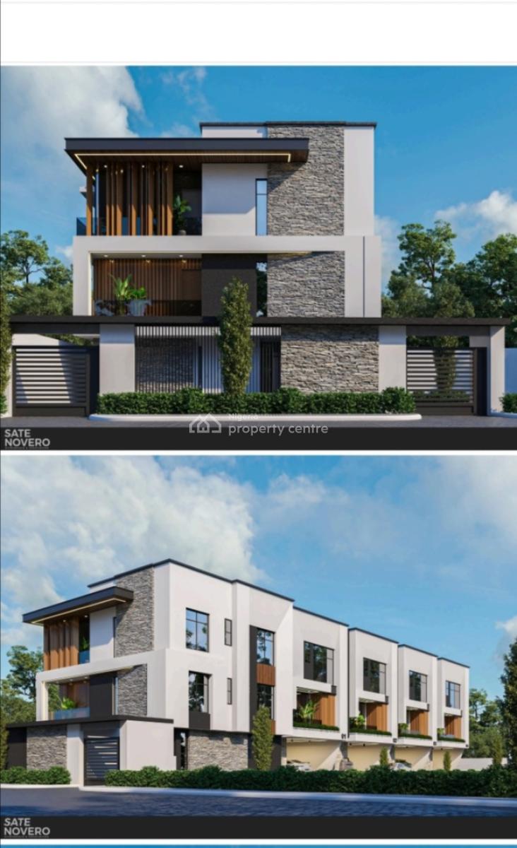 Luxury Off Plan 4 Bedroom Terrace Duplex with Bq and Modern Facilities, Phase 2, Gra, Ogudu, Lagos, Terraced Duplex for Sale