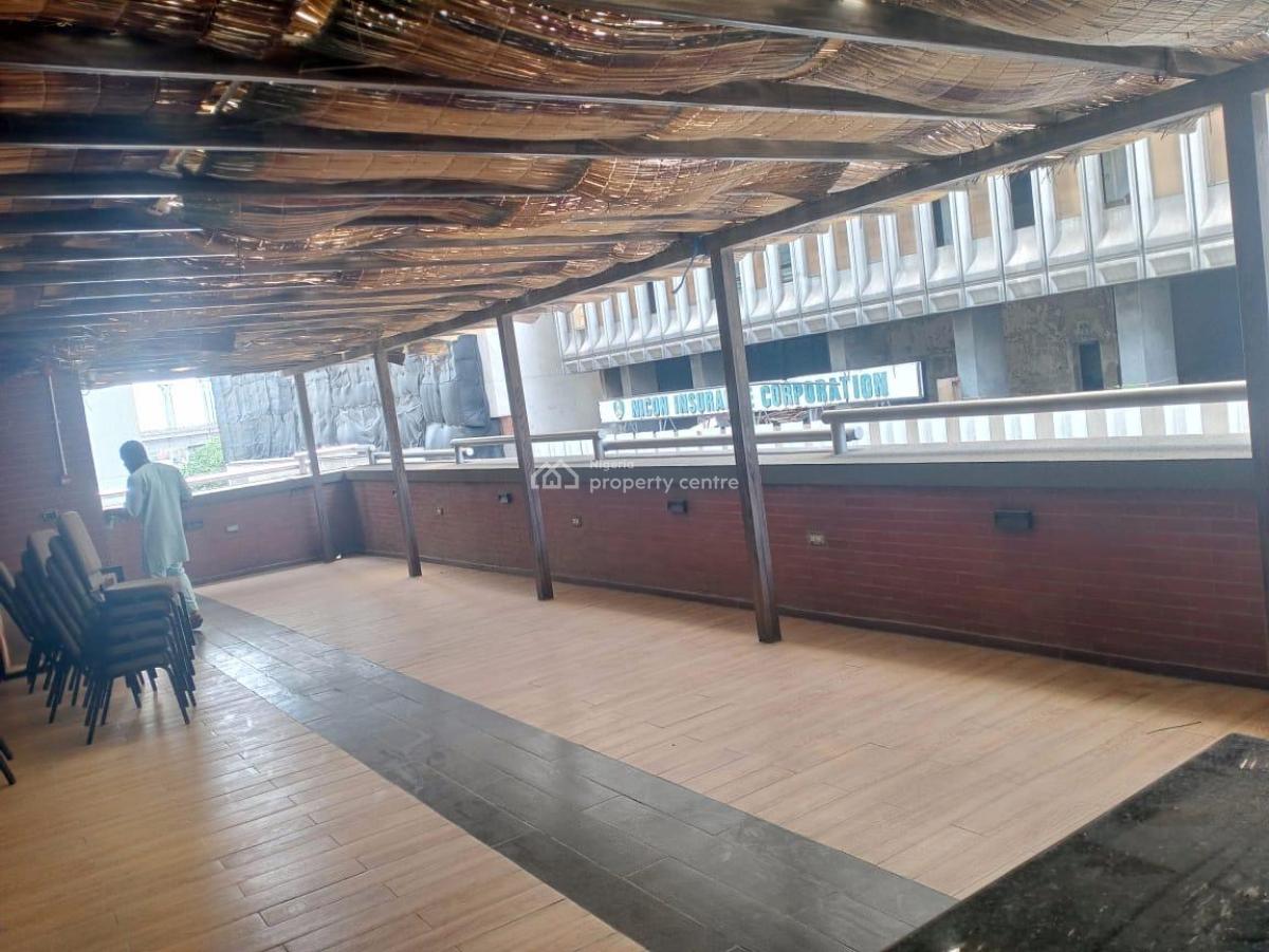 168 Sqm Pentfloor Terrace Restaurant Space, Lagos Island, Lagos, Restaurant / Bar for Rent