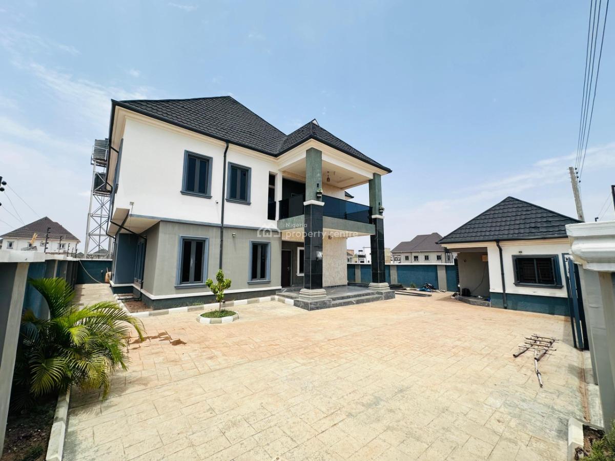 a Brand New 5-bedroom Fully Detached Duplex + Bq., Life Camp, Abuja, Detached Duplex for Sale