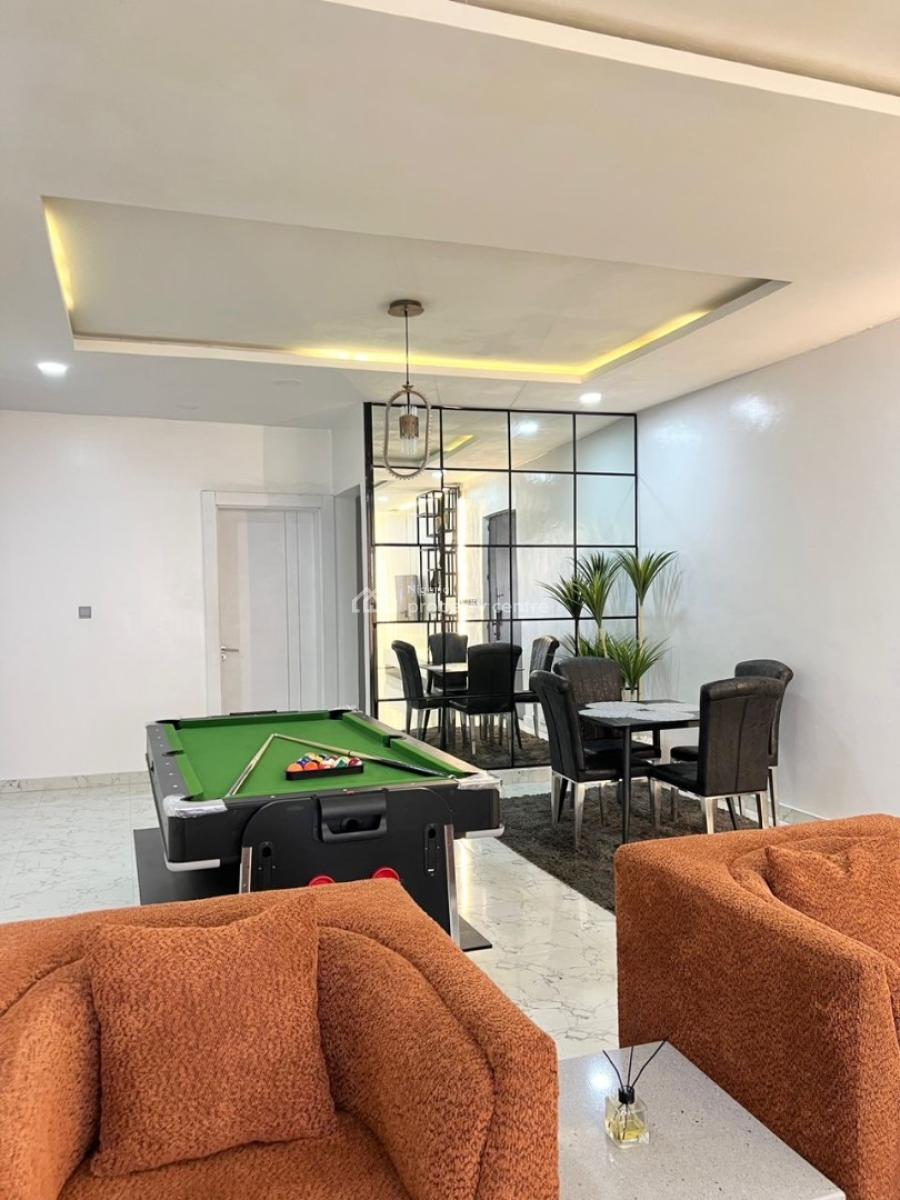 Beautiful 2 Bed Maisonette with Ps5, Snooker Board & Swimming Pool Av, Lekki Phase 1, Lekki, Lagos, Flat / Apartment Short Let