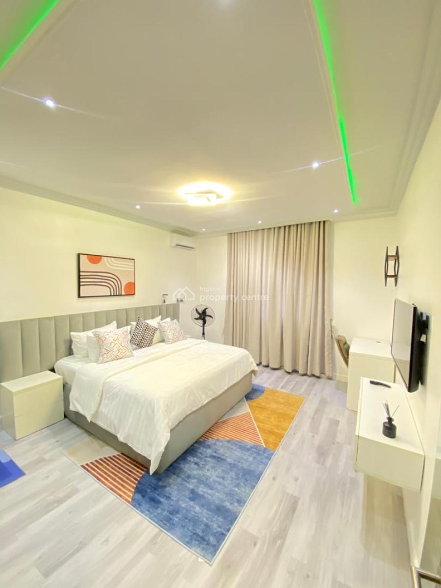 Luxury Smart 1 Bedroom Furnished and Service Apartment, Wuye, Abuja, Flat / Apartment Short Let