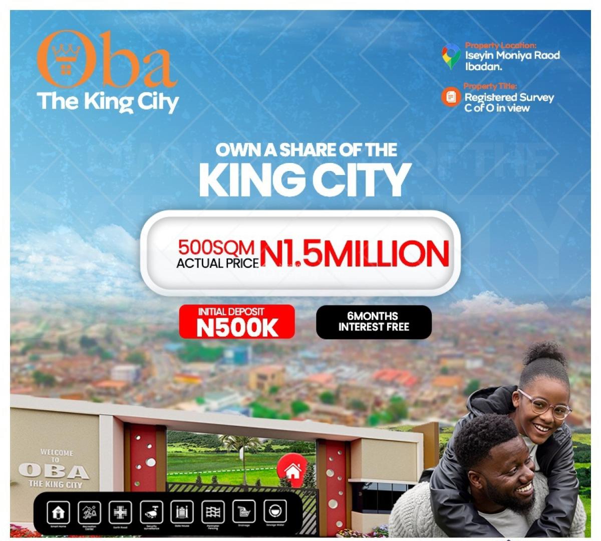 Affordable Land Strategicaly Located, Moniya, Ibadan, Oyo, Residential Land for Sale