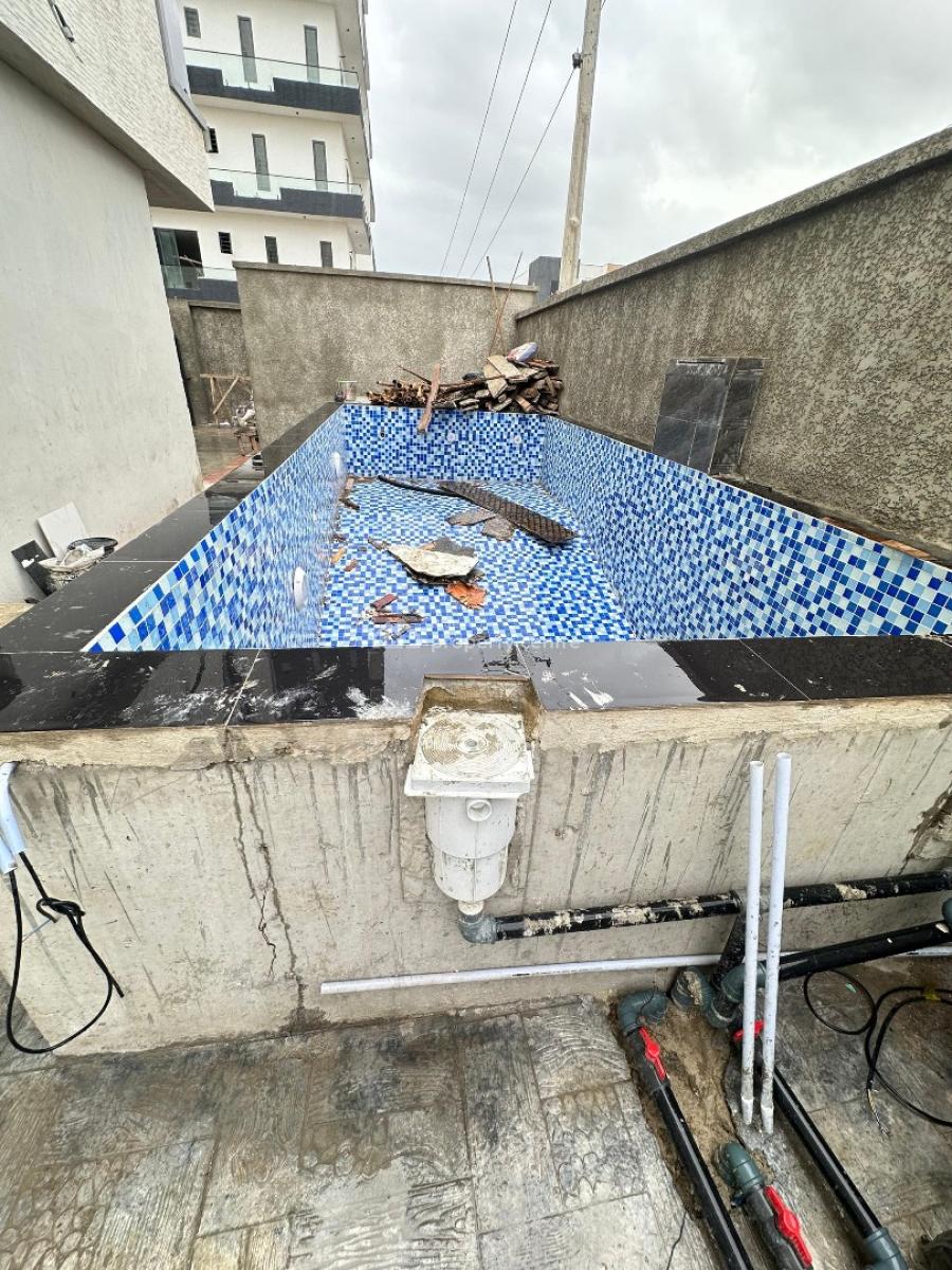 Contemporary Luxury 4 Bedroom Terrace Duplex with a Bq, Lekki Phase 1, Lekki, Lagos, Terraced Duplex for Sale