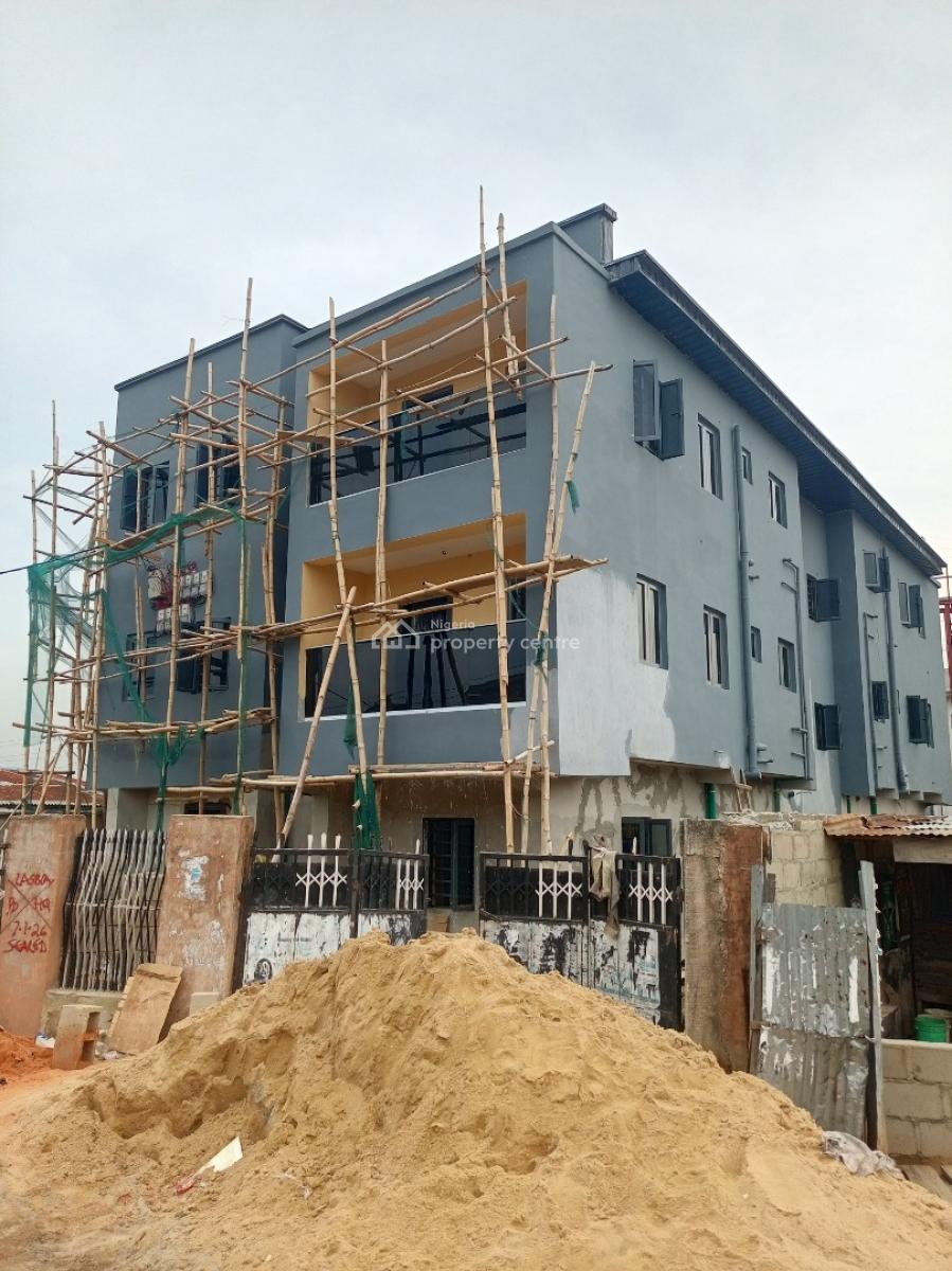 Luxury 2bedroom Flat All Rooms Ensuite, Ifodo Street Off Agidi Road Alapere Ketu Lagos, Alapere, Ketu, Lagos, Flat / Apartment for Rent