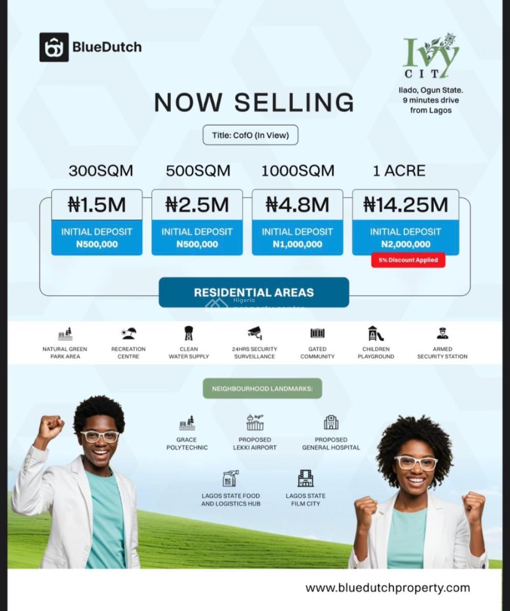 Ivy Estate, Ijebu Ode Road, Ibadan, Oyo, Mixed-use Land for Sale