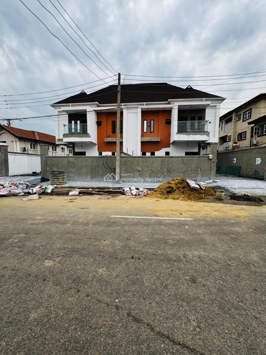 Luxurious 4 Bedroom Semi Detached Duplex Plus Bq, Pilot Owned Estate, Gra Phase 1, Magodo, Lagos, Semi-detached Duplex for Sale