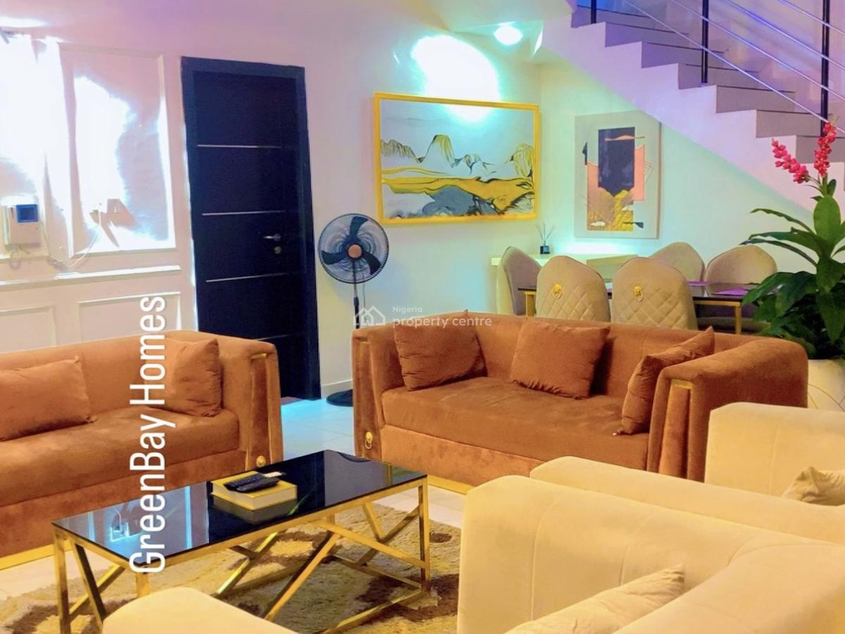 High Standard 4 Bedroom Apartment, Ajah, Lagos, Flat / Apartment Short Let