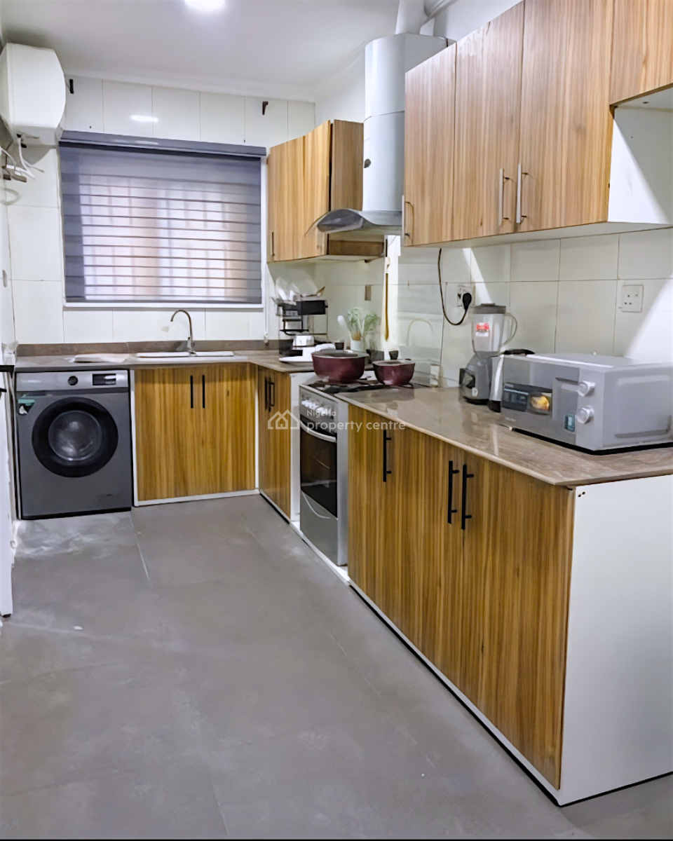 Furnished 3 Bedroom Apartment with Solar Inverter in an Estate, Peter Odili Road, Golf Estate, Trans Amadi, Port Harcourt, Rivers, Flat / Apartment for Rent