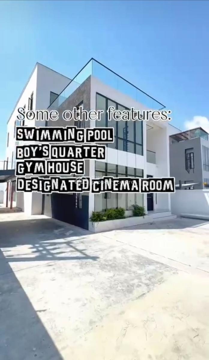 Luxury 5 Bedroom Fully Detached Smart Home with Open Terrace, Lekki Phase 1, Lekki, Lagos, Detached Duplex for Sale