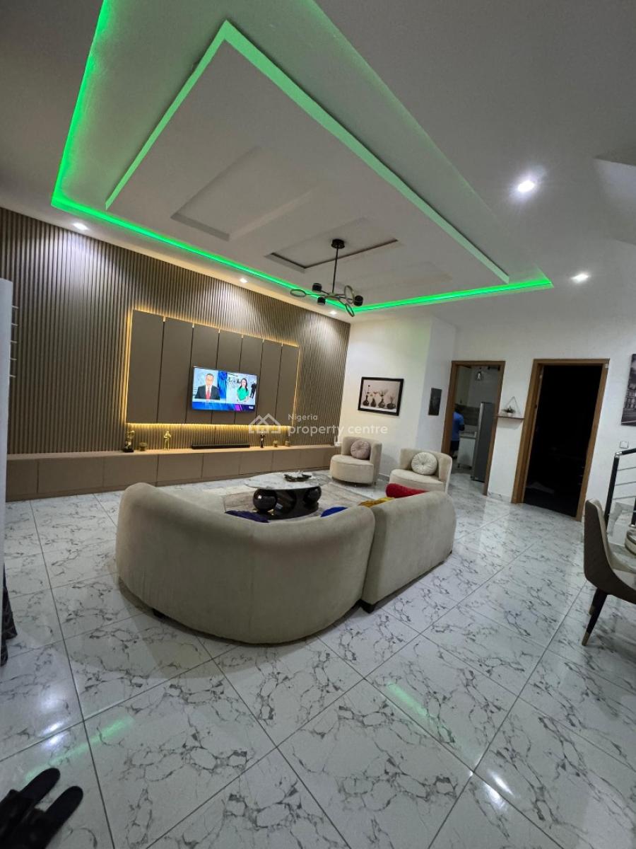 Fully Furnished House  4 Bedroom Duplex Terrace with 24 Hours Light, Harris Drive Vgc Lekki, Lekki, Lagos, Terraced Duplex for Rent