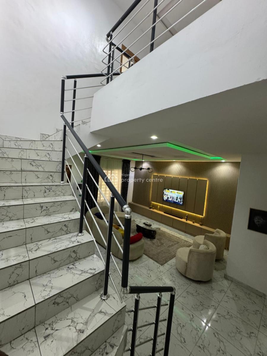 Fully Furnished House  4 Bedroom Duplex Terrace with 24 Hours Light, Harris Drive Vgc Lekki, Lekki, Lagos, Terraced Duplex for Rent