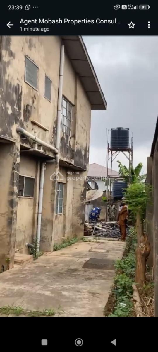 5 Bedroom Duplex with 3 Bedroom Bq, Bolajoko Estate General Gas, Akobo, Ibadan, Oyo, Detached Duplex for Sale