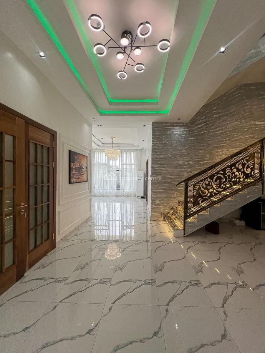 5 Bedroom Fully Detached Duplex with  Pool, Cinema, Gym, Bq + Rooftop, Ikate, Lekki, Lagos, Detached Duplex for Sale