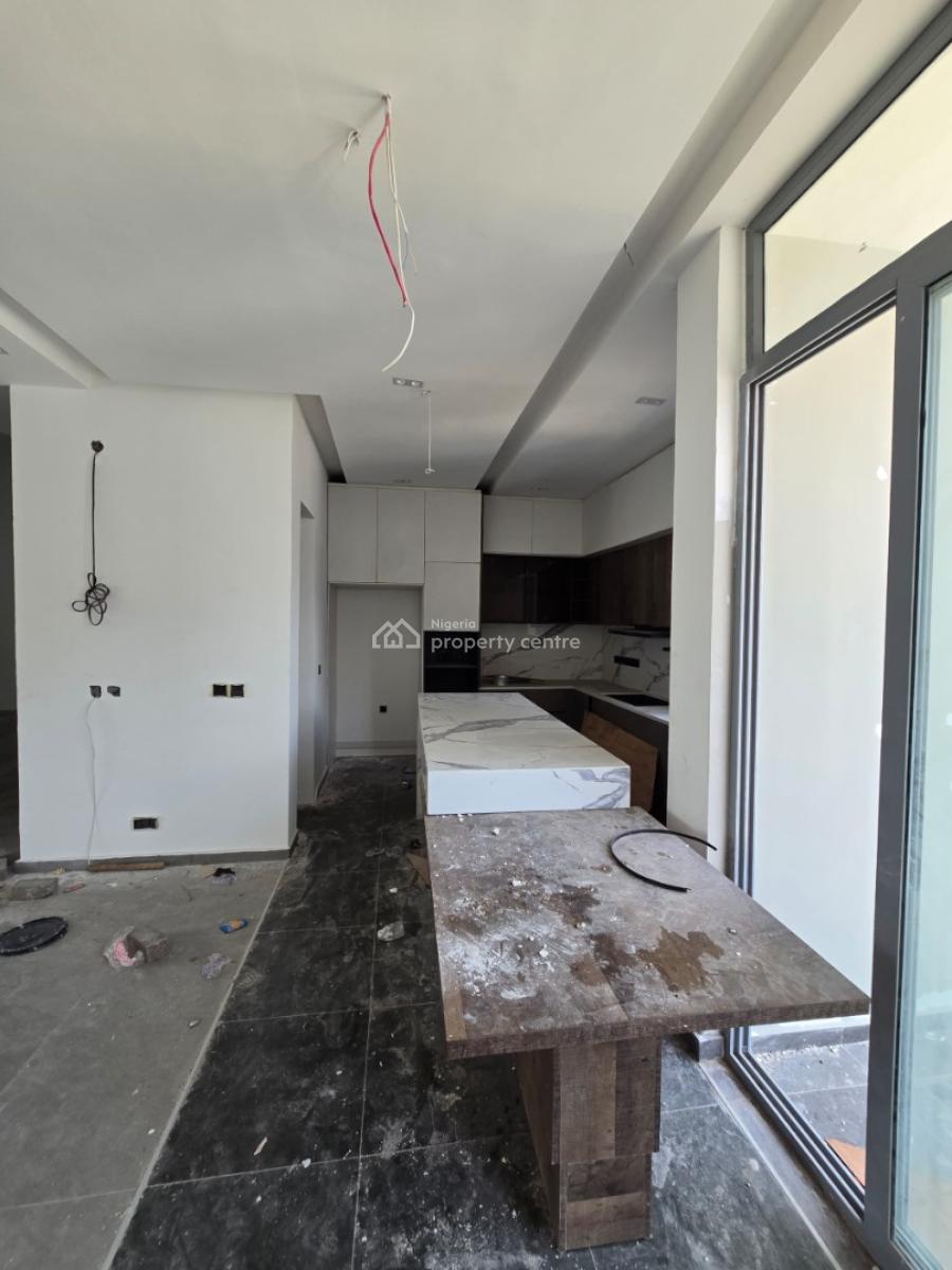 Top-notch Modern Designed 4 Bedroom Semi-detached House with a Room Bq, Lekki Phase 1, Lekki, Lagos, Terraced Duplex for Sale