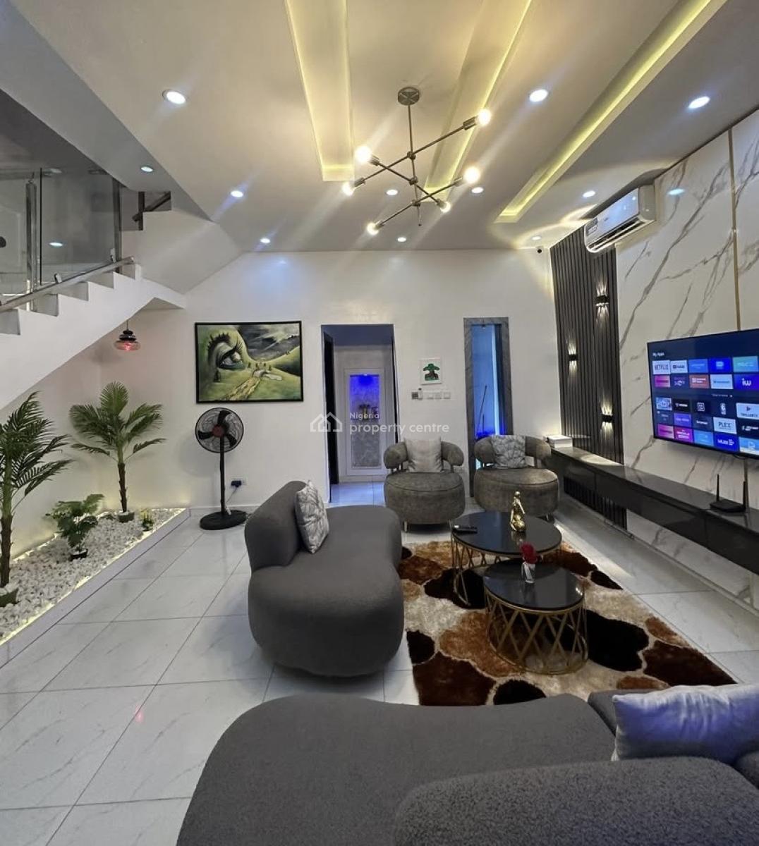 Fully Furnished 4 Bedroom Detached Duplex, Ajah, Ajah, Lagos, Detached Duplex for Rent