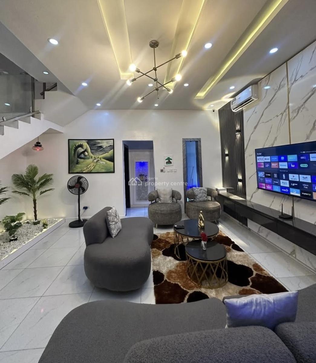 Fully Furnished 4 Bedroom Detached Duplex, Ajah, Ajah, Lagos, Detached Duplex for Rent