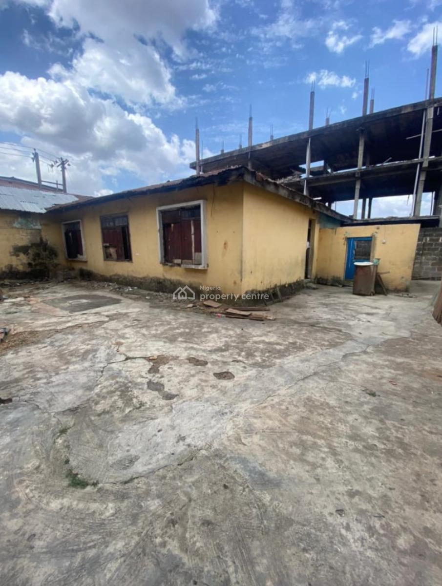 Sweet Half of Plot (300sqm) for All Purposes, Lovely Environment By Alausa Shopping Mall, Alausa Ikeja, Alausa, Ikeja, Lagos, Mixed-use Land for Sale