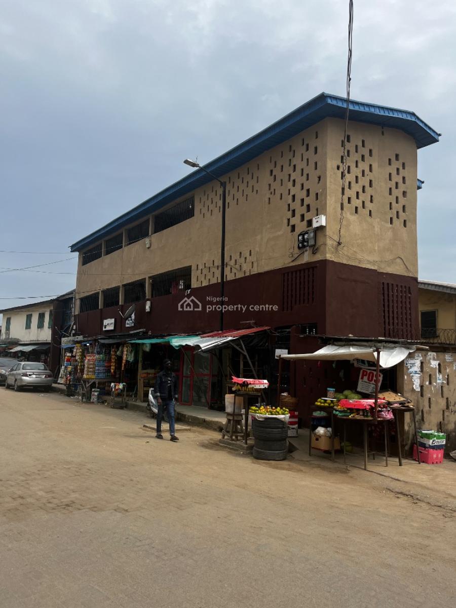 2 Storey  Building on a  Cornerpiece  Blocks of Mini Flats and Shop, Off Adekunle Kuye, Surulere, Lagos, Block of Flats for Sale