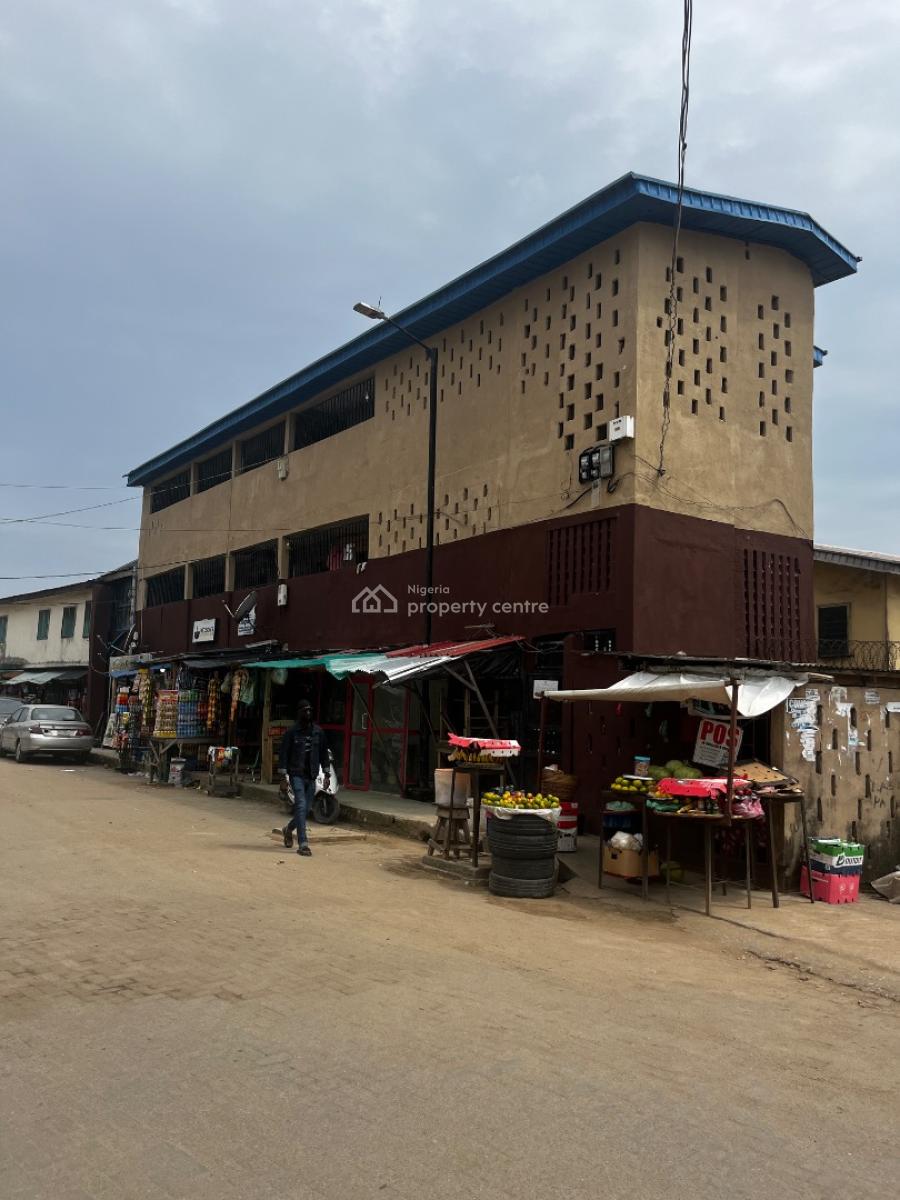2 Storey  Building on a  Cornerpiece  Blocks of Mini Flats and Shop, Off Adekunle Kuye, Surulere, Lagos, Block of Flats for Sale