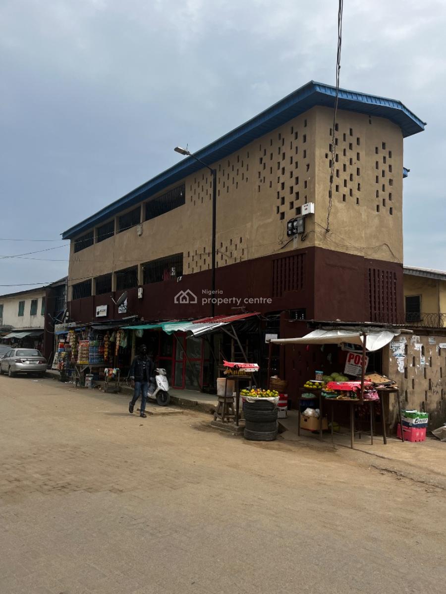 2 Storey  Building on a  Cornerpiece  Blocks of Mini Flats and Shop, Off Adekunle Kuye, Surulere, Lagos, Block of Flats for Sale
