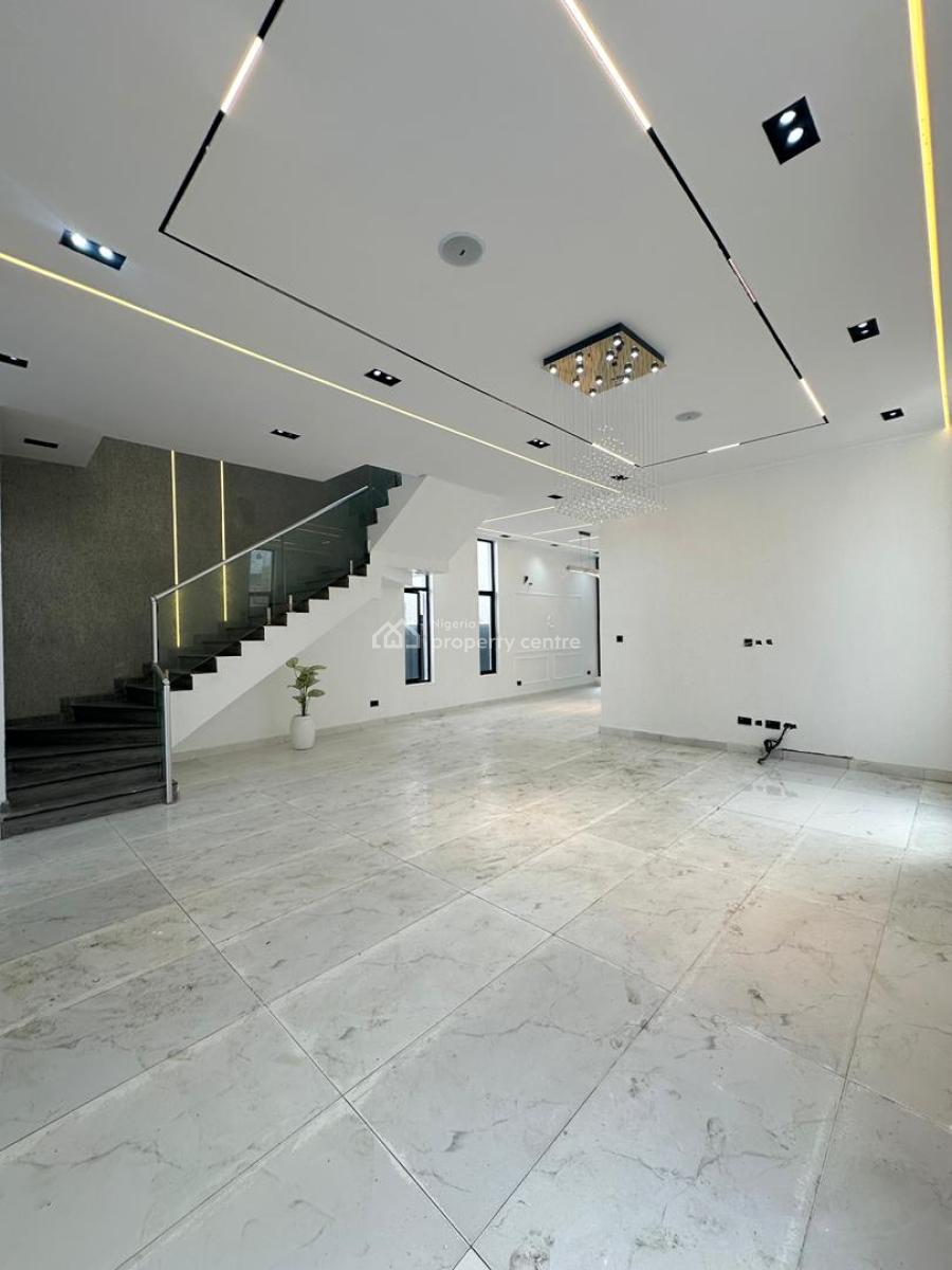 Spacious 5 Bedroom Fully Detached Duplex with Bq, Gym Room and Pool, Chevronn, Lekki, Lagos, Detached Duplex for Sale