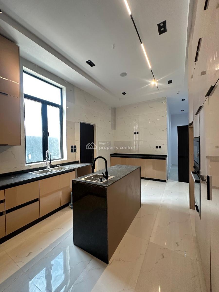 Spacious 5 Bedroom Fully Detached Duplex with Bq, Gym Room and Pool, Chevronn, Lekki, Lagos, Detached Duplex for Sale