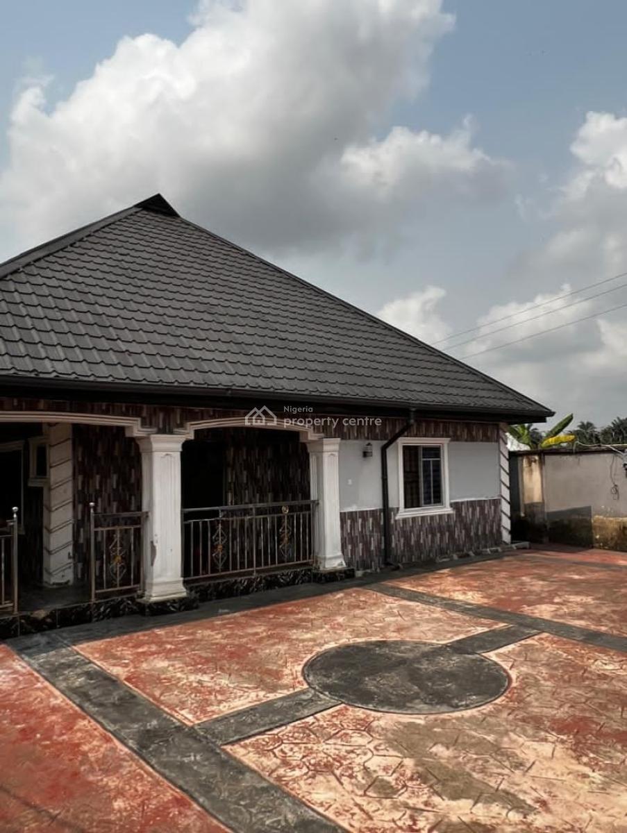 a Standard and Spacious Four (4) Bedroom Detached Bungalow, Obot Idim By Mbikpong Estate, Uyo, Akwa Ibom, Detached Bungalow for Sale