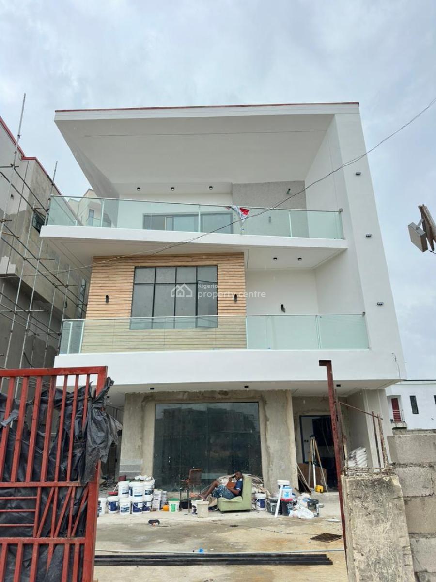 Exclusive Luxury 5 Bedroom Detached Duplex with a Pool, Bq & Rooftop, Lekki Phase 1, Lekki, Lagos, Detached Duplex for Sale