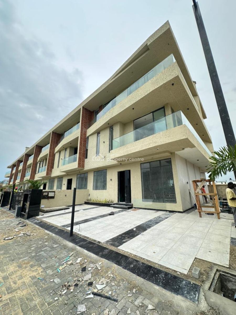 Luxurious Fully Automated 5 Bedroom Terrace Duplex with a Bq, Lekki Phase 1, Lekki, Lagos, Terraced Duplex for Sale