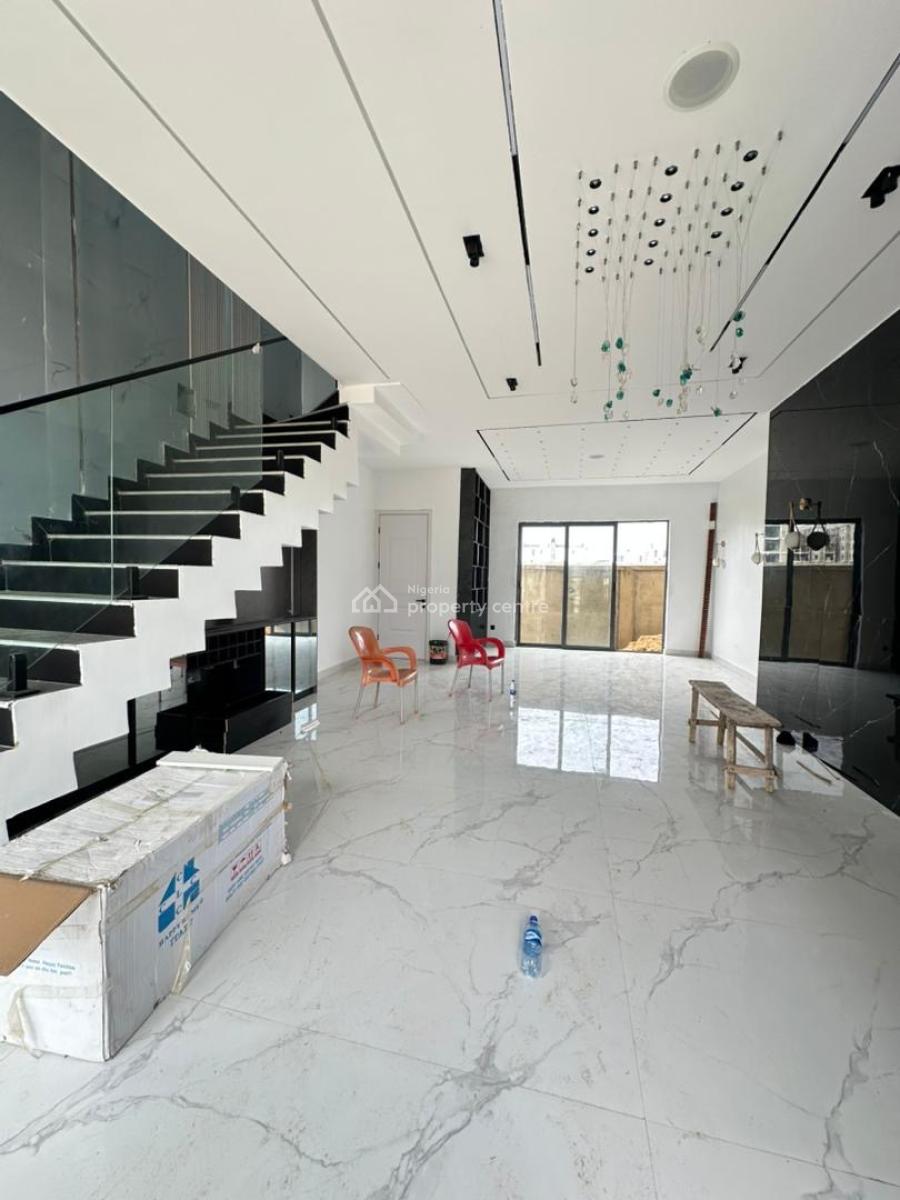 Luxurious Fully Automated 5 Bedroom Terrace Duplex with a Bq, Lekki Phase 1, Lekki, Lagos, Terraced Duplex for Sale