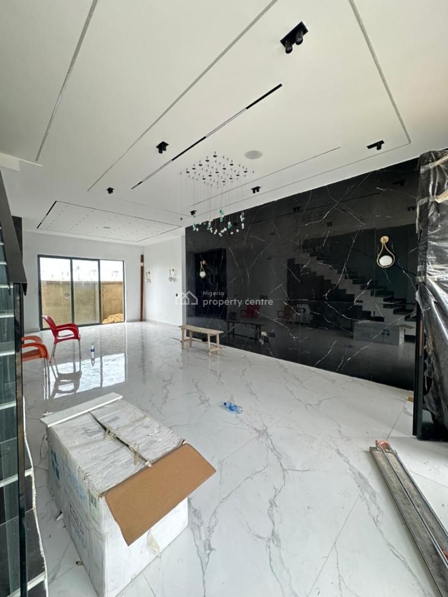 Luxurious Fully Automated 5 Bedroom Terrace Duplex with a Bq, Lekki Phase 1, Lekki, Lagos, Terraced Duplex for Sale