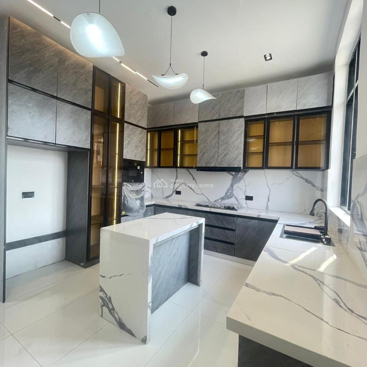 Exquisitely Finished 5 Bedroom Fully Detached Duplex with Bq, Chevron, Lekki Lagos, Lekki, Lagos, Detached Duplex for Sale