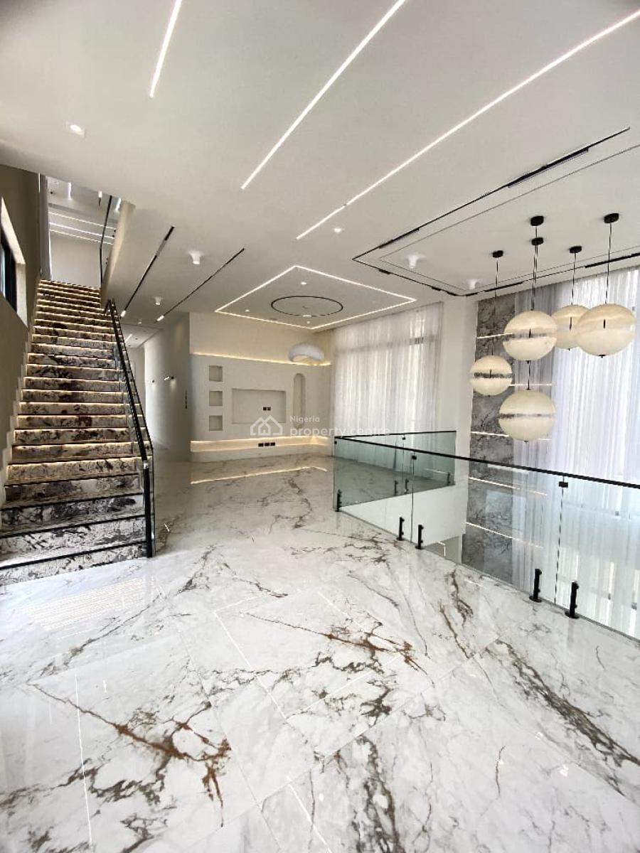 Luxurious 5 Bedroom Home with Cinema, Swimming Pool and Bq, Lekki Phase 1, Lekki, Lagos, Detached Duplex for Sale