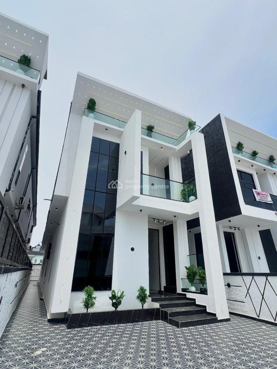 5-bedroom Fully Detached House + Bq & Swimming Pool, Chevron, Lekki, Lagos, Detached Duplex for Sale