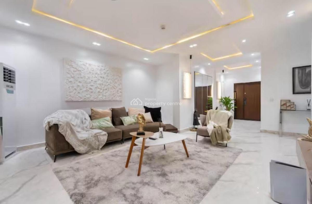 Fully Furnished & Serviced Luxury 3bedrooms Apartment Upstairs with Bq, Banana Island Road Ikoyi Lagos, Banana Island, Ikoyi, Lagos, Flat / Apartment for Rent