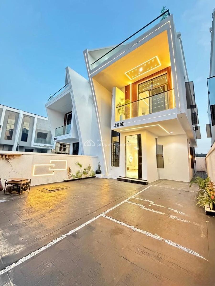 4 Bedroom Semi Detached Duplex with Bq, Ikota, Lekki Lagos, Lekki, Lagos, Semi-detached Duplex for Sale