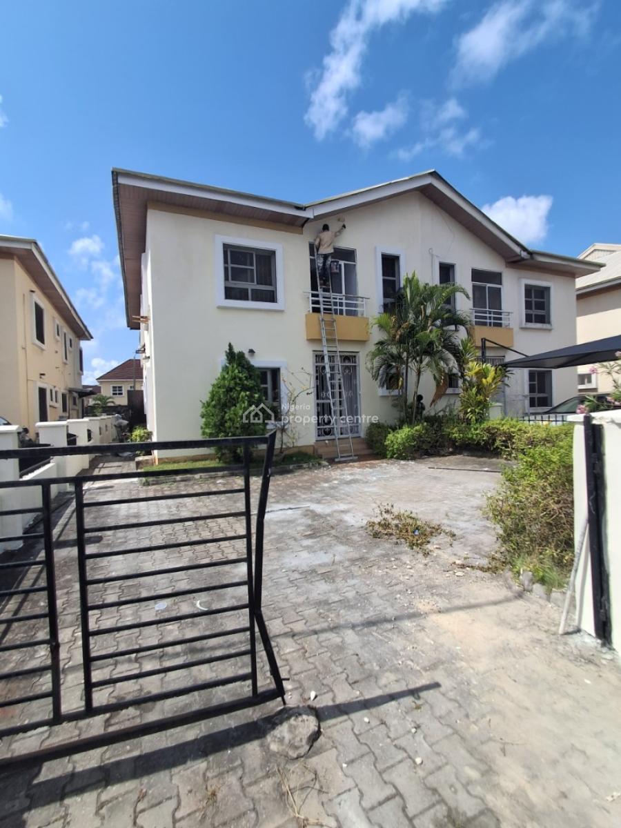 Fully Serviced 4 Bedroom House with 24hrs Power, Friends Colony Estate, Osapa, Lekki, Lagos, Semi-detached Duplex for Sale