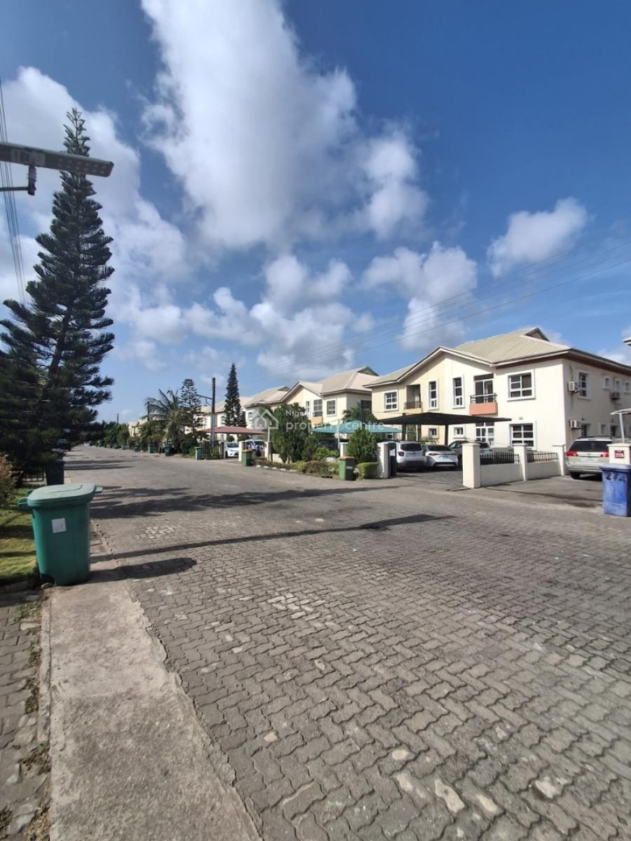 Fully Serviced 4 Bedroom House with 24 Hours Power, Friends Colony Estate, Osapa, Lekki, Lagos, Semi-detached Duplex for Sale
