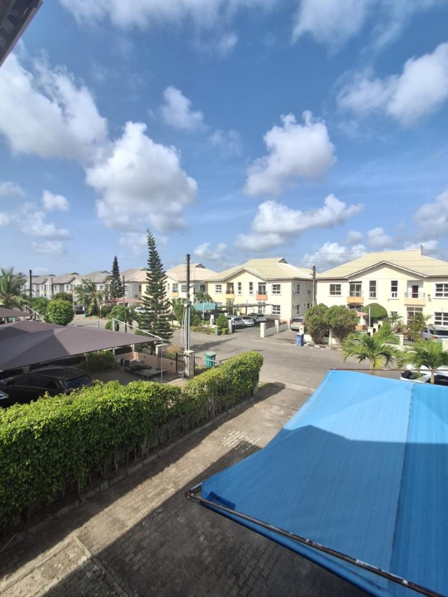 Fully Serviced 4 Bedroom House with 24 Hours Power, Friends Colony Estate, Osapa, Lekki, Lagos, Semi-detached Duplex for Sale