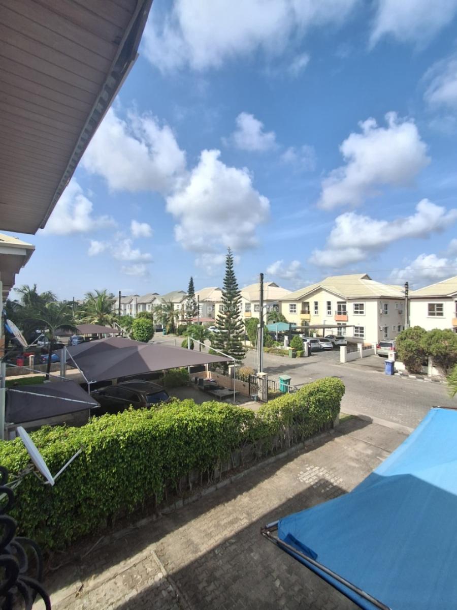 Fully Serviced 4 Bedroom House with 24 Hours Power, Friends Colony Estate, Osapa, Lekki, Lagos, Semi-detached Duplex for Sale