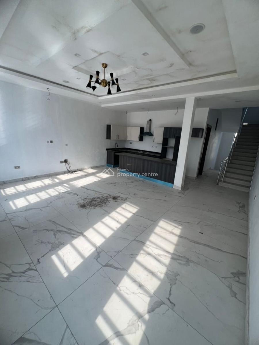 Fully Serviced 4 Bedroom Terrace Duplex + Bq, Salem, Ikate Elegushi, Lekki, Lagos, Terraced Duplex for Rent