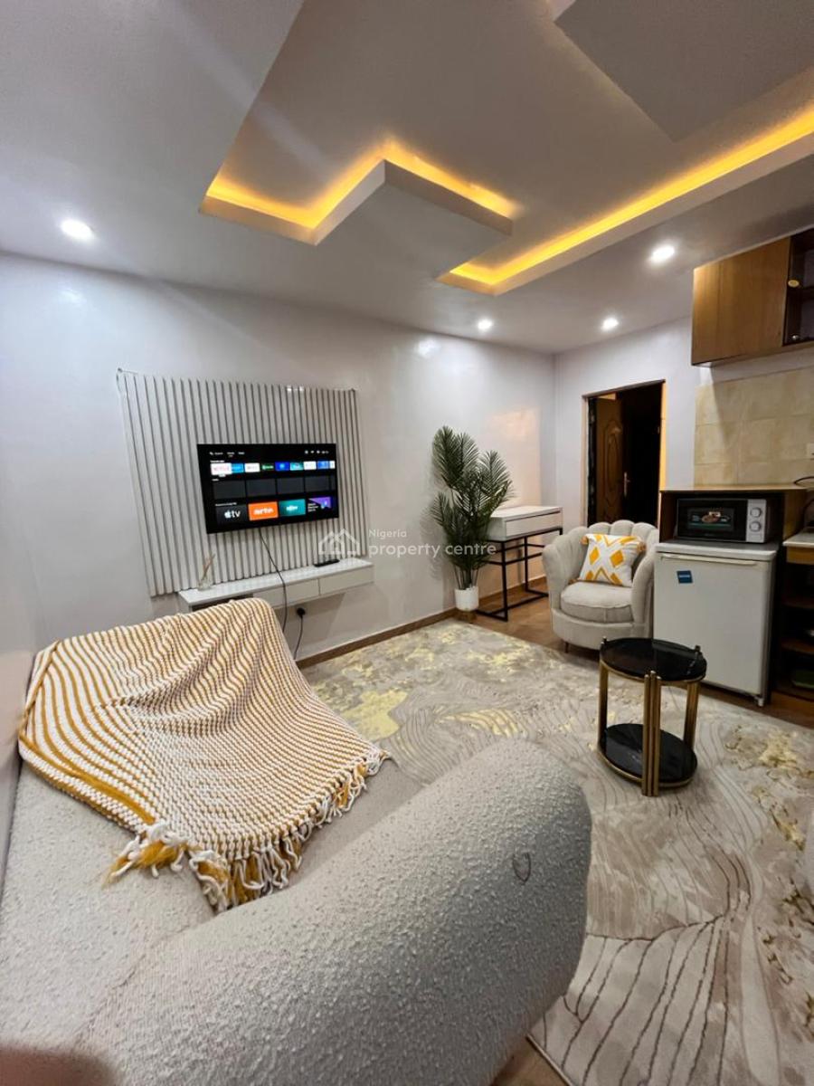 Luxury 1 Bedroom Apartment, Adeniyi Jones, Ikeja, Lagos, Mini Flat (room and Parlour) Short Let