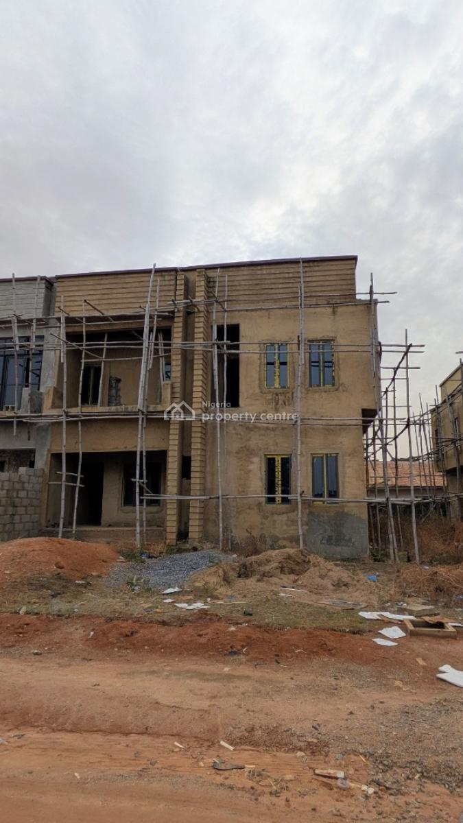 Pre-finished 4bedroom Semi Detached Duplex with Bq, Apo Wumba, Apo, Abuja, Semi-detached Duplex for Sale