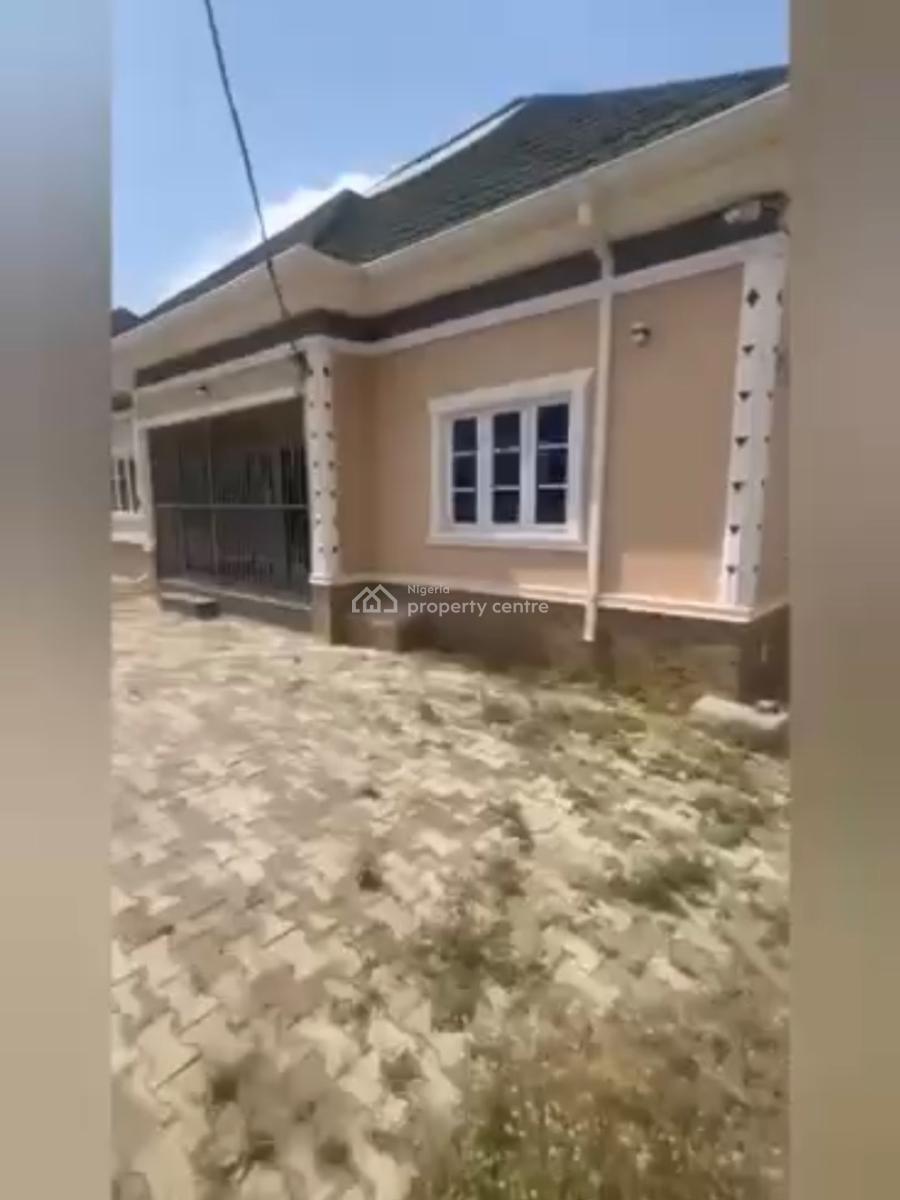 Luxury 4bedroom Bungalow with Acs, in an Estate Along Von, Lugbe District, Abuja, Detached Bungalow for Sale