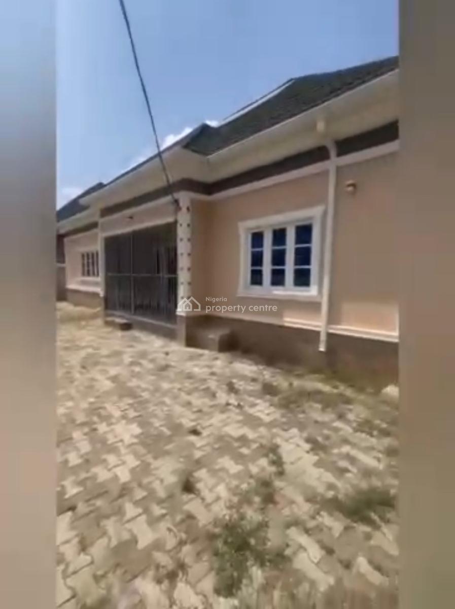 Luxury 4bedroom Bungalow with Acs, in an Estate Along Von, Lugbe District, Abuja, Detached Bungalow for Sale