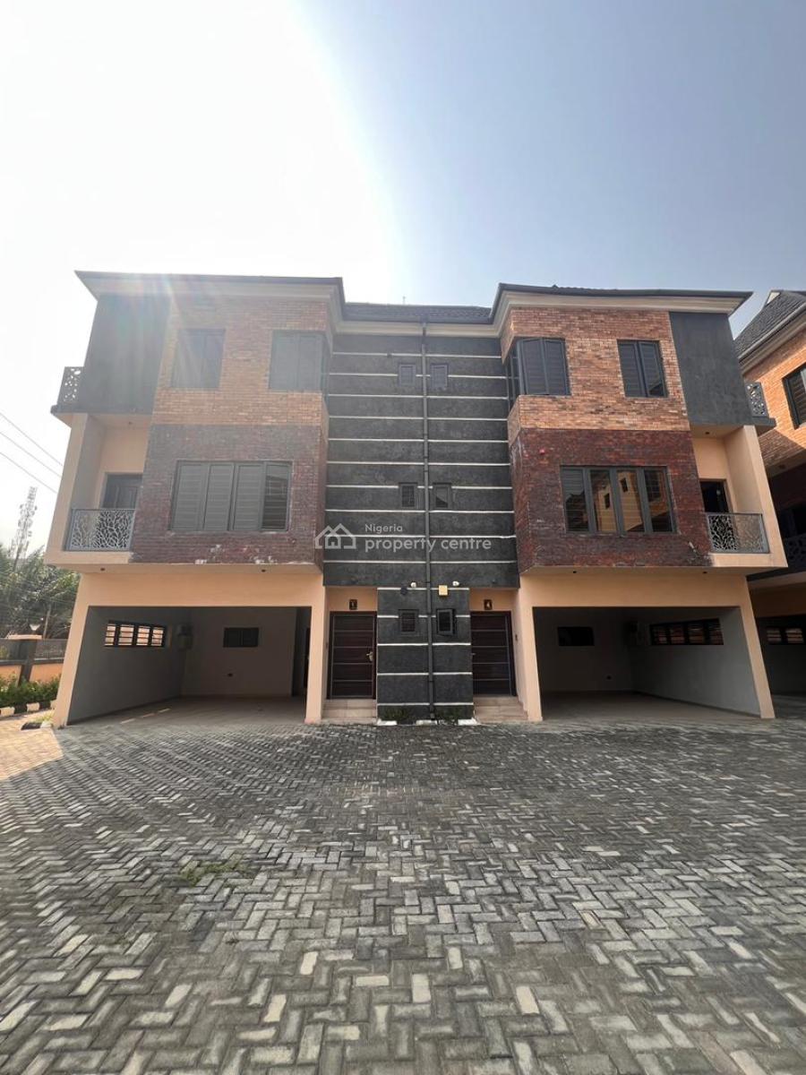 Luxury 4 Bedroom Terrace Duplex with Bq, Ikasan, Ikate, Lekki, Lagos, Terraced Duplex for Sale