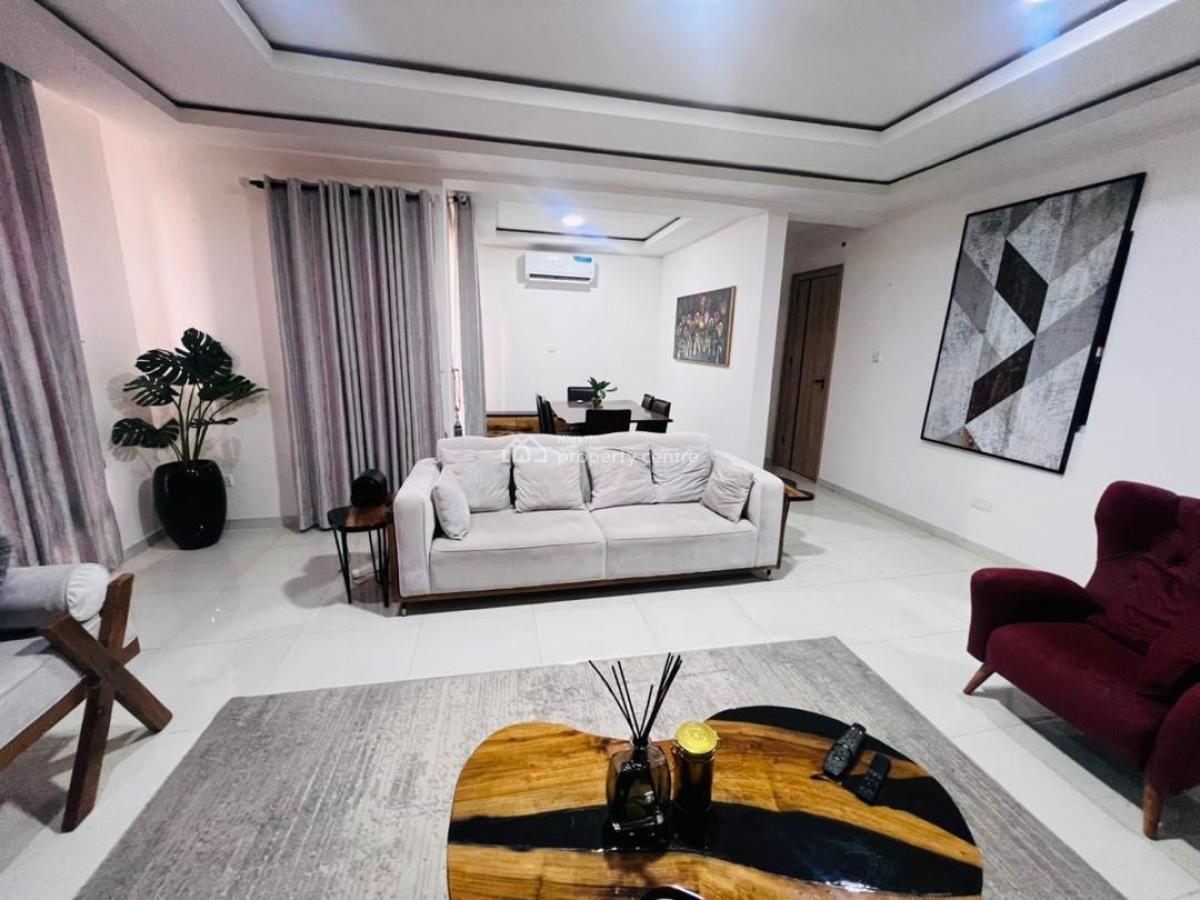 Lovely Fully Furnished 2 Bedroom Apartment (no Bq), Ikoyi, Lagos, Flat / Apartment for Rent