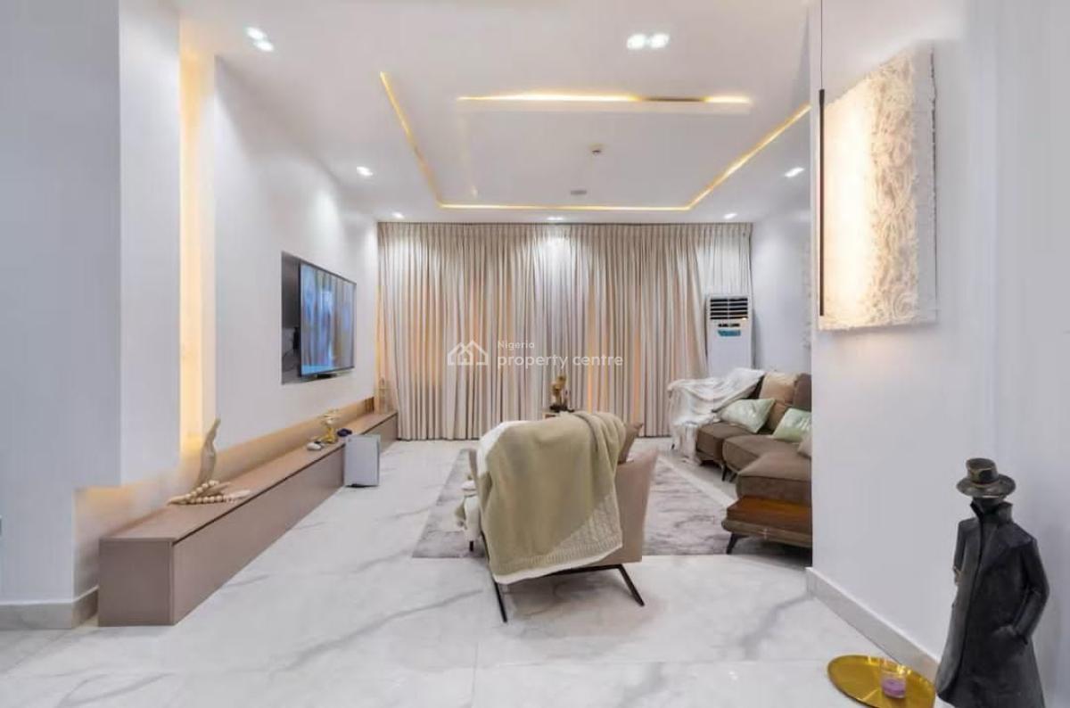 Fully Furnished & Serviced 3bed Apartment with Bq & Pool, Banana Island Road Ikoyi, Ikoyi, Lagos, Flat / Apartment for Rent