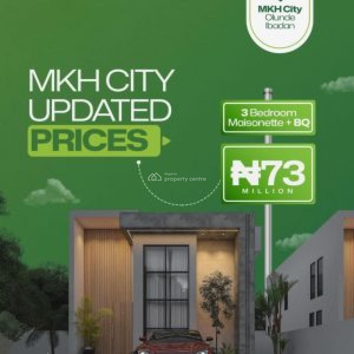 Mkh City - Premium 2, 3 & 4 Bedroom Homes in a Fast-growing Estate, Olunde Scheme, Academy, Ibadan, Ibadan, Oyo, Detached Duplex for Sale
